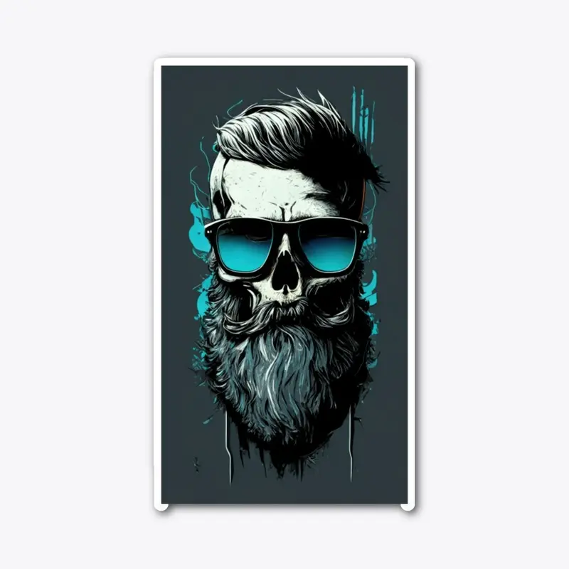 Hipster Skull